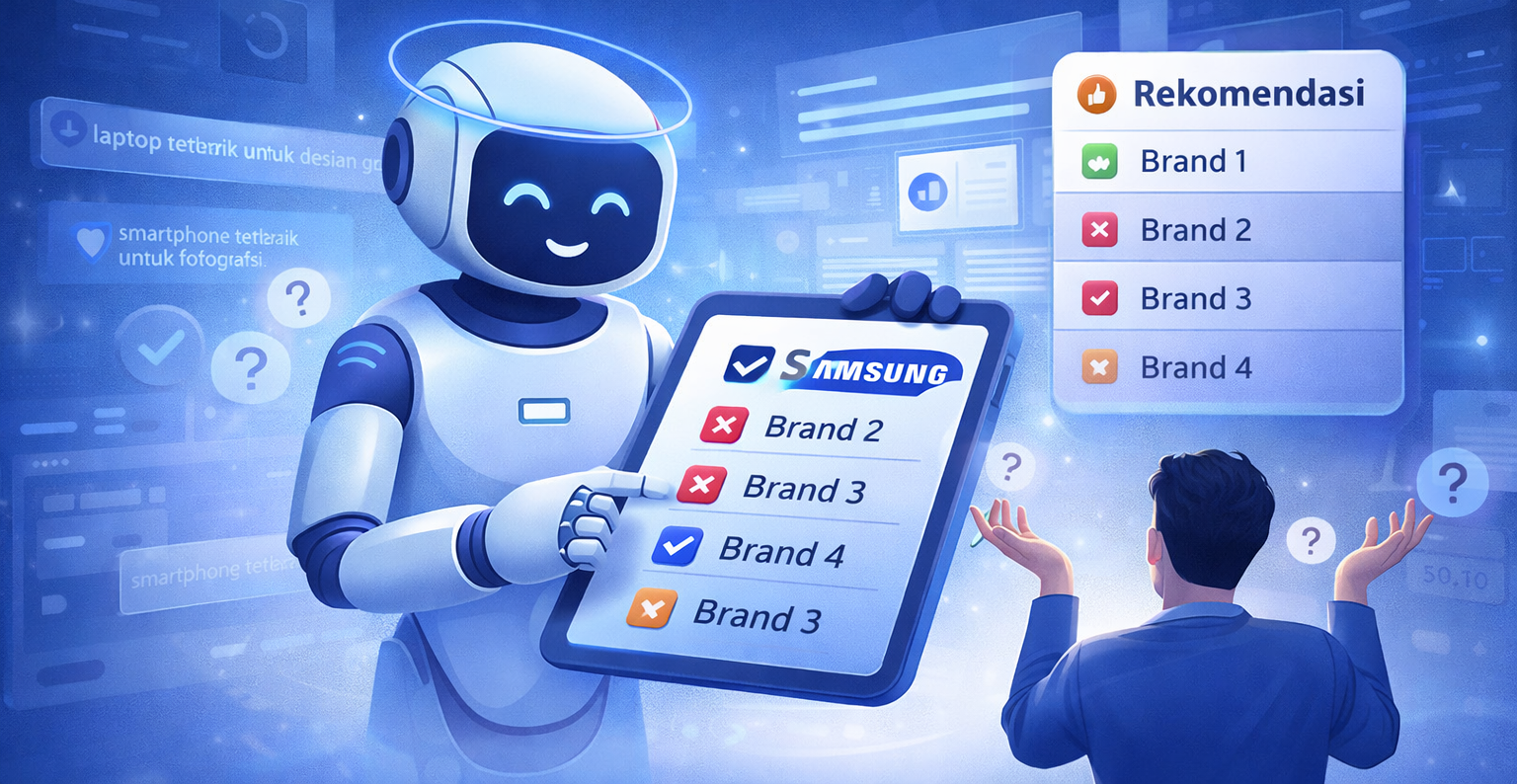 Disebut AI, Tapi Tidak Direkomendasikan: Masalah Baru Brand di Era AI Search