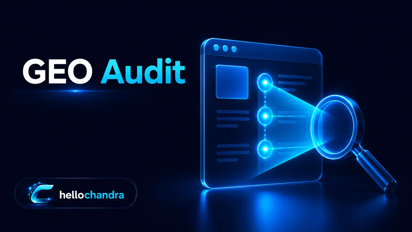Chandra Purnama hellochandra GEO Audit