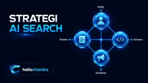 Chandra Purnama hellochandra strategi AI Search untuk brand