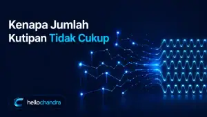 Chandra Purnama hellochandra kenapa jumlah kutipan tidak cukup