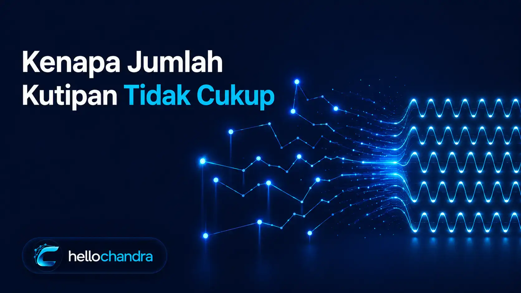 Chandra Purnama hellochandra kenapa jumlah kutipan tidak cukup